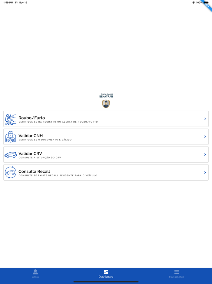 Fiscalização Senatran