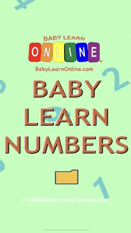 Game screenshot Baby Learn Numbers App mod apk