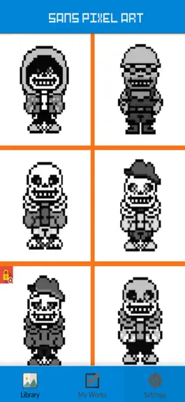 Game screenshot Undertale Sans Pixel Art hack