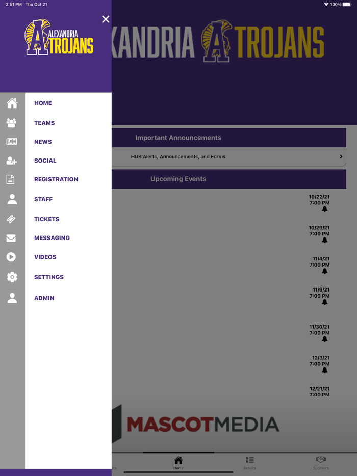 Alexandria Trojans Athletics