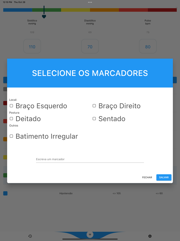 Pressão Arterial Diário