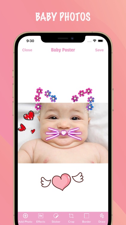 Baby Photo Editor: Baby Poster