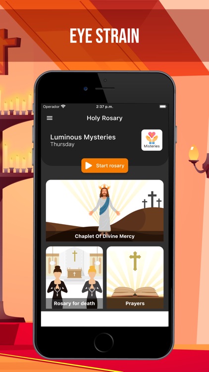 The Holy Rosary with voice