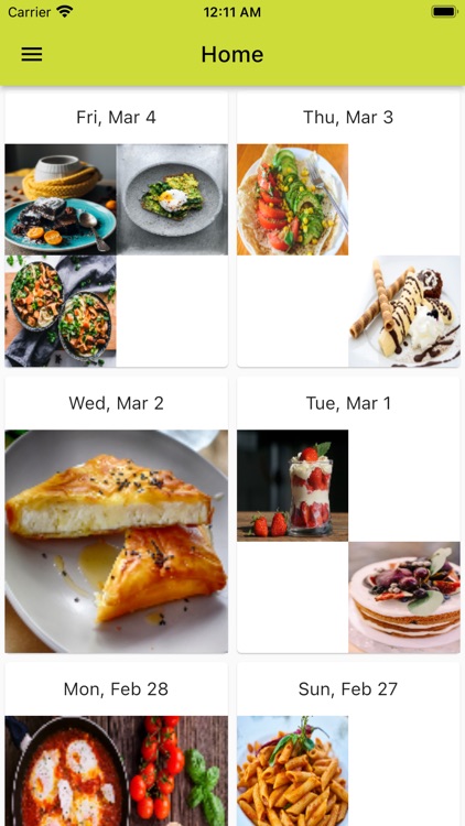 Eating Habits Viewer