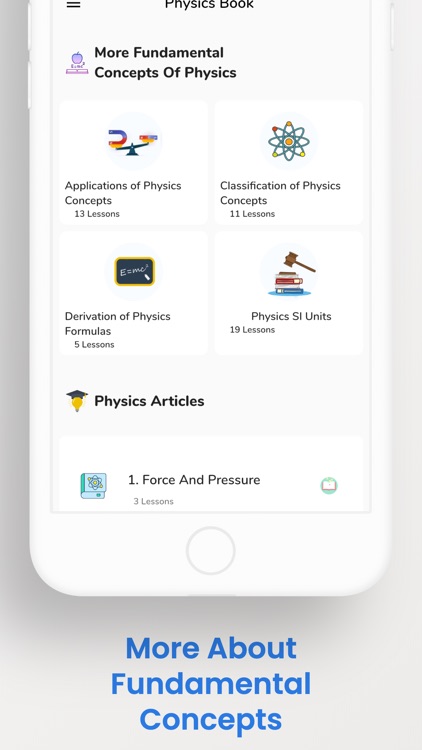 Learn Physics Tutorials 2022 screenshot-3