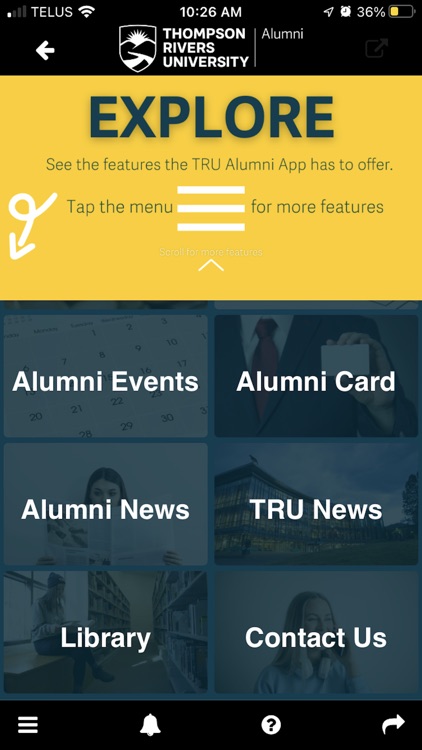 TRU Alumni App