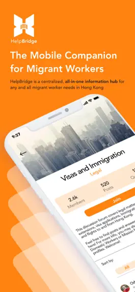Game screenshot HelpBridge: 24/7 Migrant Info mod apk