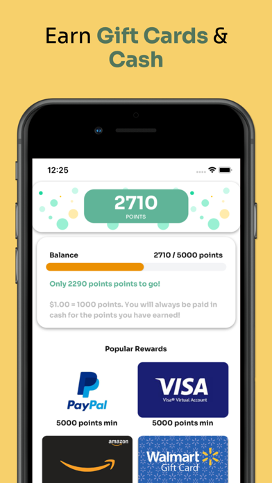 Cheddar: Get paid for surveys screenshot 2