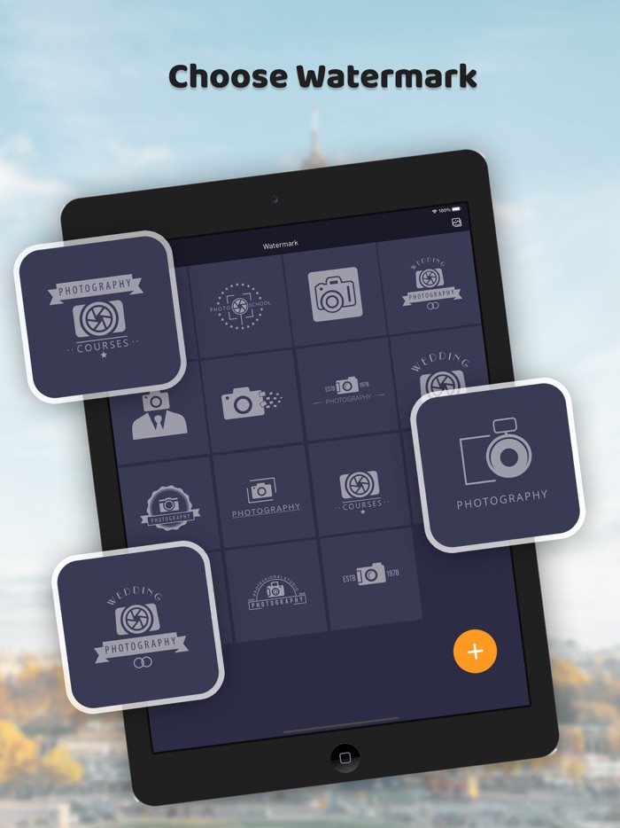 Auto Watermark  Sign on Photo