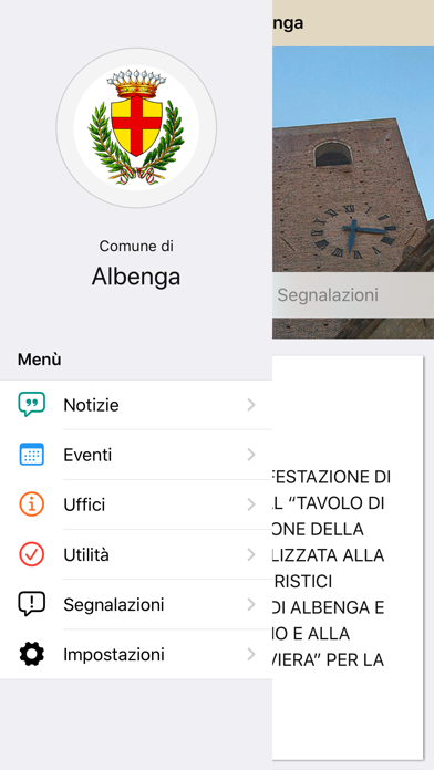 Comune di Albenga screenshot 2