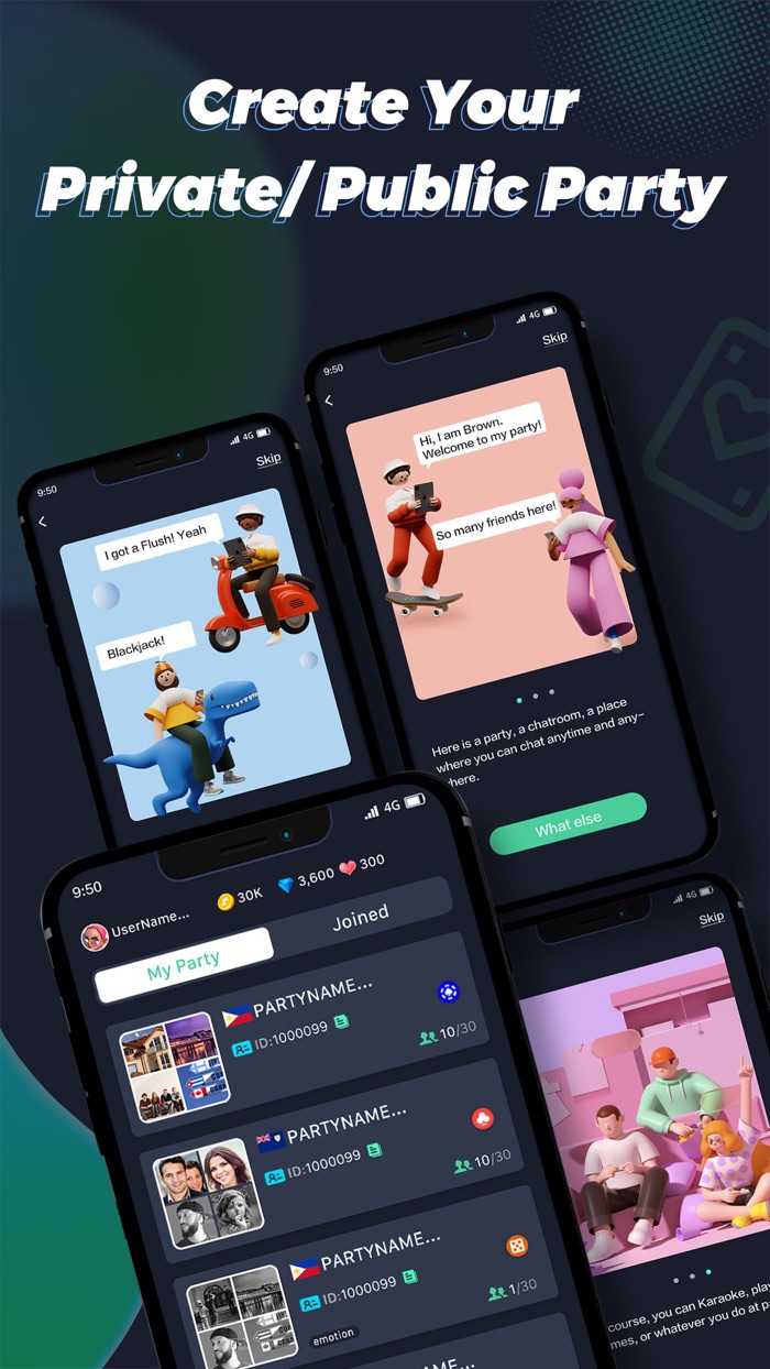 WeCard - Live Chat Card Game