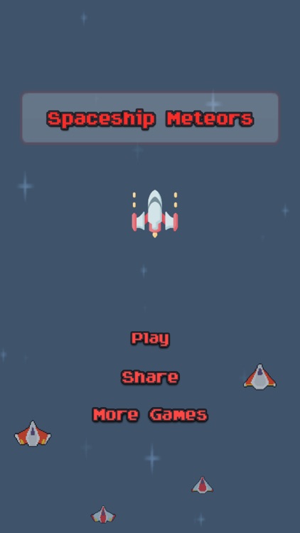 Spaceship Meteors Pro screenshot-4