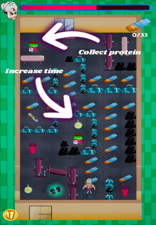 Maze Game: Where's My Protein? screenshot 2