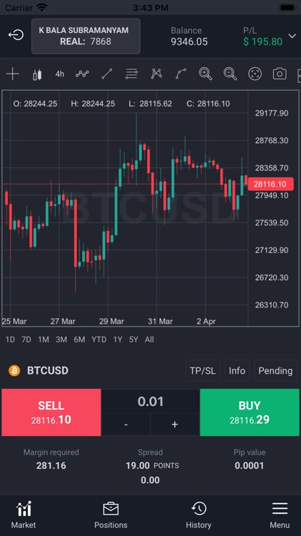 Pro trading app