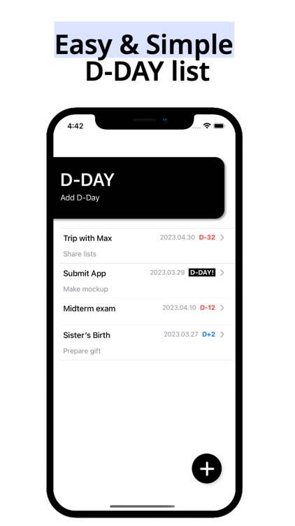 D-DAY (DayCount Widget)