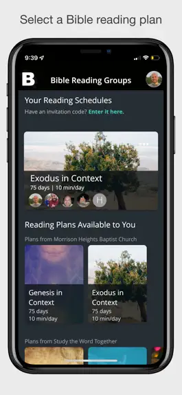 Game screenshot Bible Reading Groups mod apk