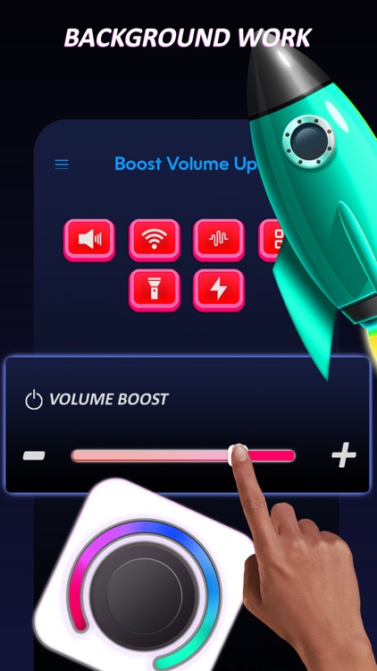 Boost volume up