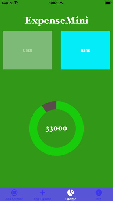 Screenshot #3 pour ExpenseMini
