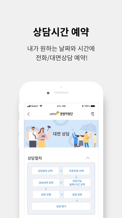 노란우산 경영지원단 상담플랫폼