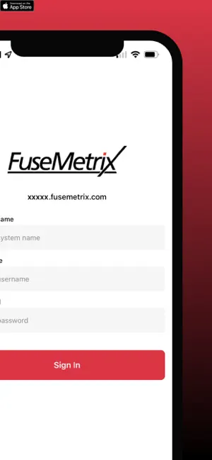 Imágen 1 FuseMetrix App iphone