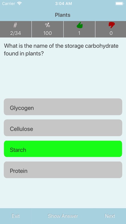 GCSE Biology Quiz