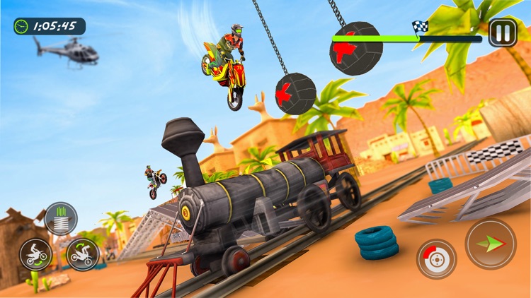Bike Stunt Racing Game screenshot-3