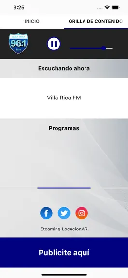 Game screenshot Villa Rica FM 96.1Mhz apk