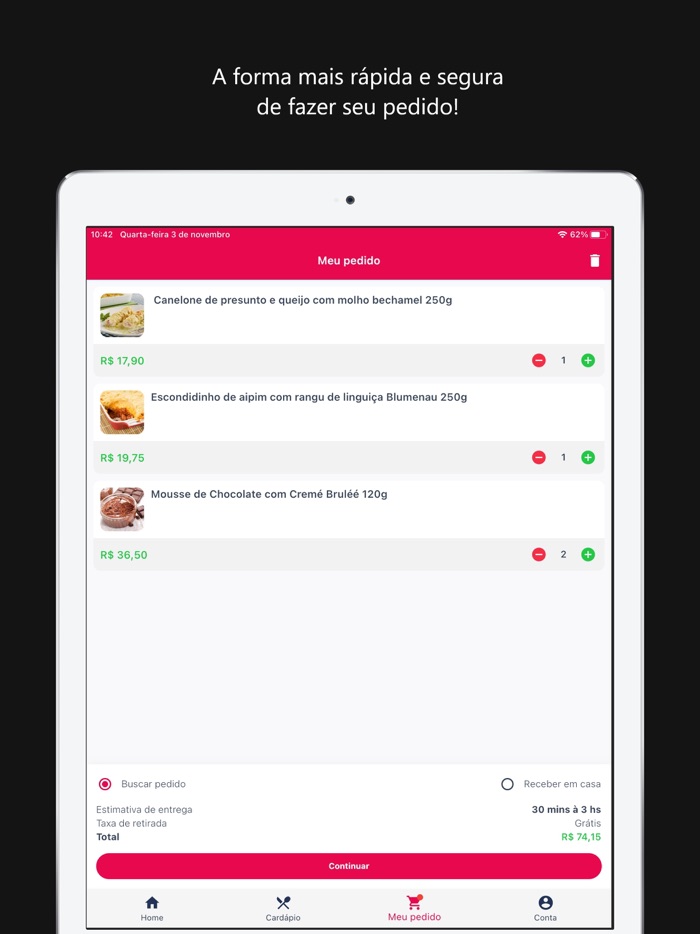 Ice Chef Comida Congelada