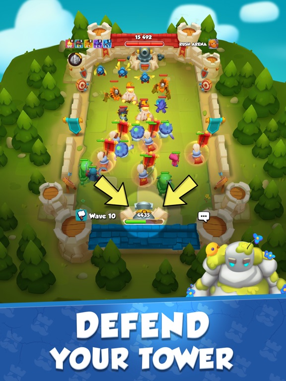 Rush Arena - Clash Battle TD screenshot 2