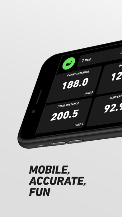 ShotVision: Launch Monitor App Screenshot