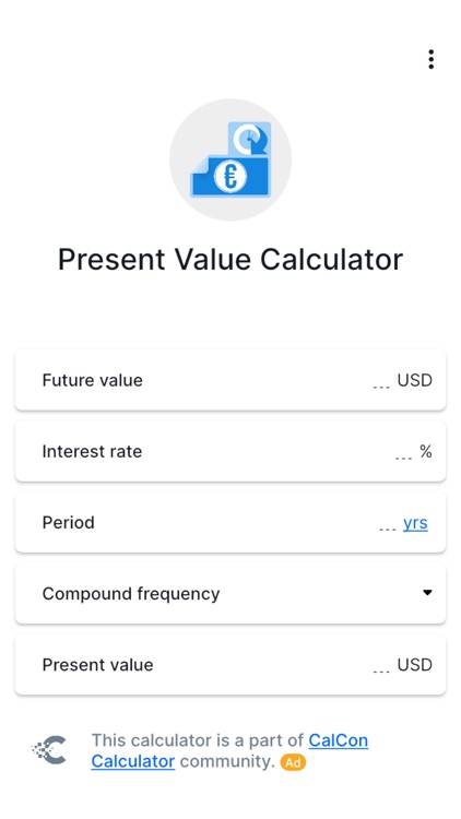 Present Value - Calculator