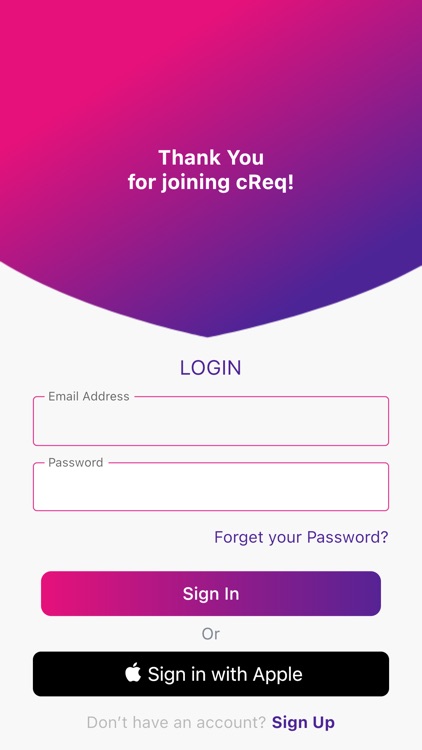 The cReq App