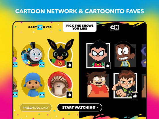 Cartoon Network tablet App screenshot 1
