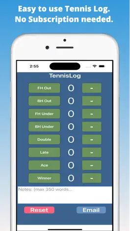 Game screenshot TennisLogs apk