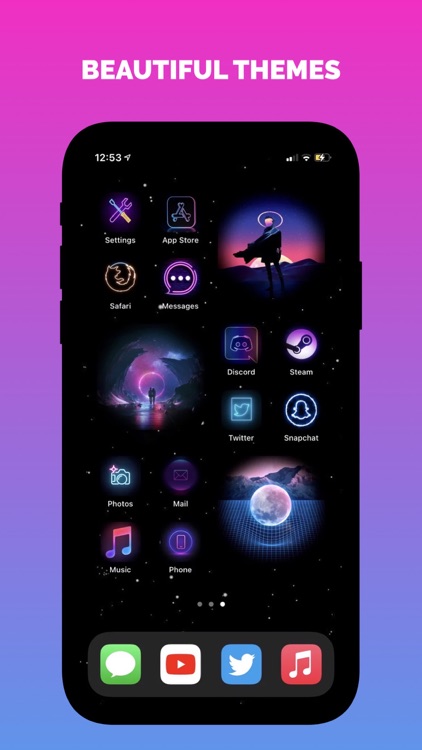 Widgets, Themes, Skins, Icons
