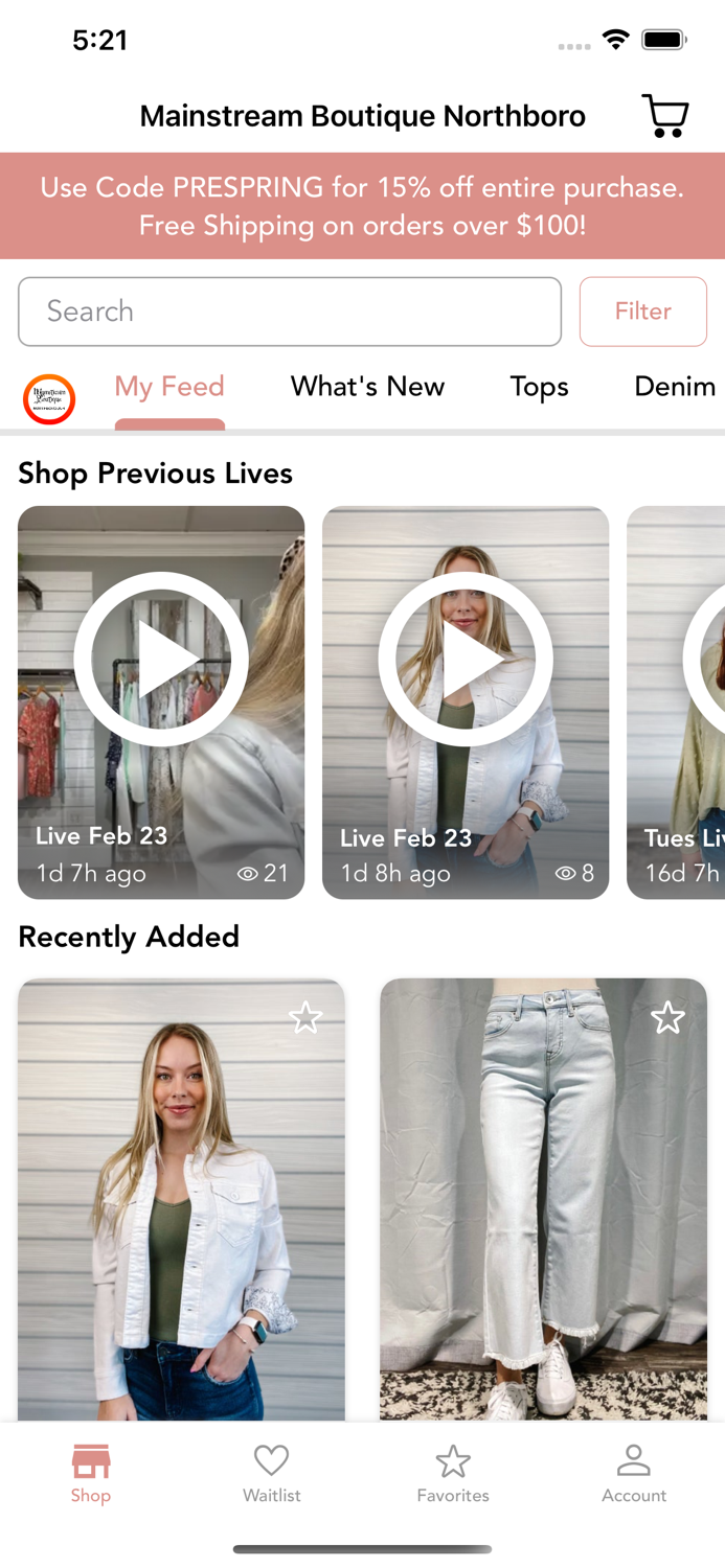 Mainstream Boutique Northboro