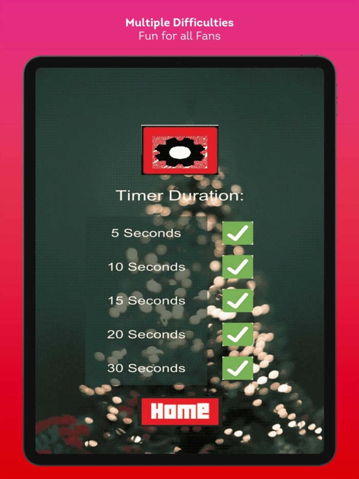 Christmas Movie Trivia Game