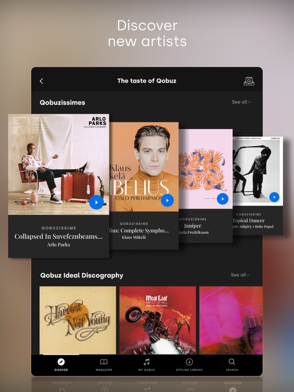 Qobuz: Music & Editorial screenshot 2