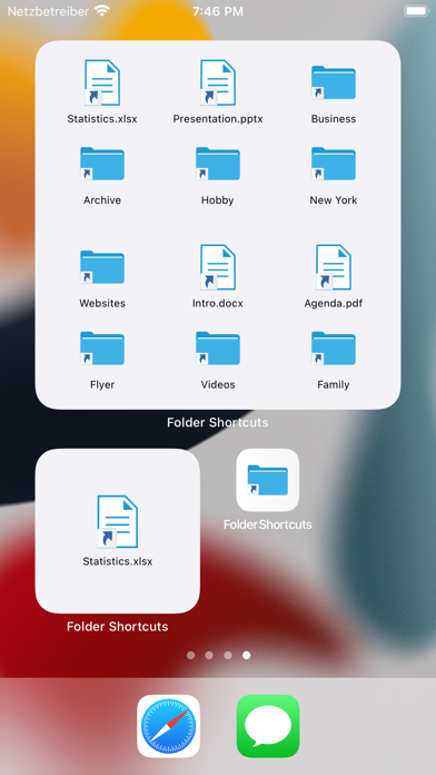 Folder Shortcuts @ Homescreen Folder Shortcuts @ Homescreen