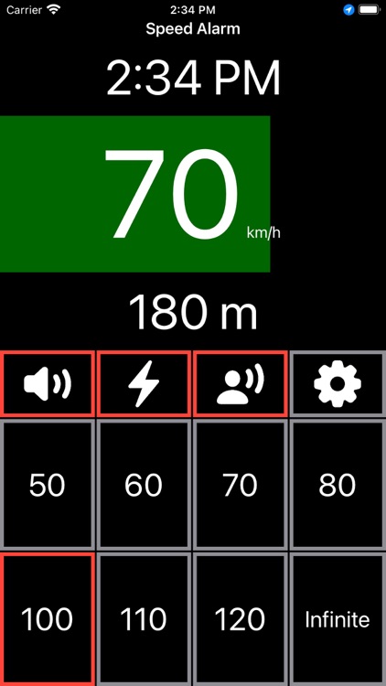 Speed Alarm - Drive Safe
