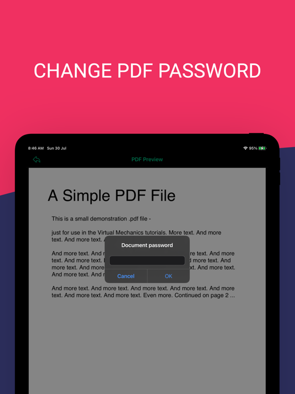 unlock pdf & lock pdf screenshot 3