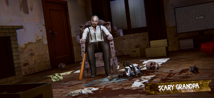 Angry Grandpa Horror at House