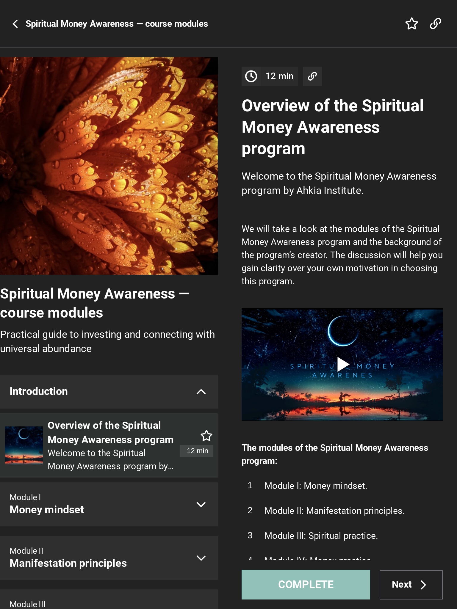 Spiritual Money screenshot 2