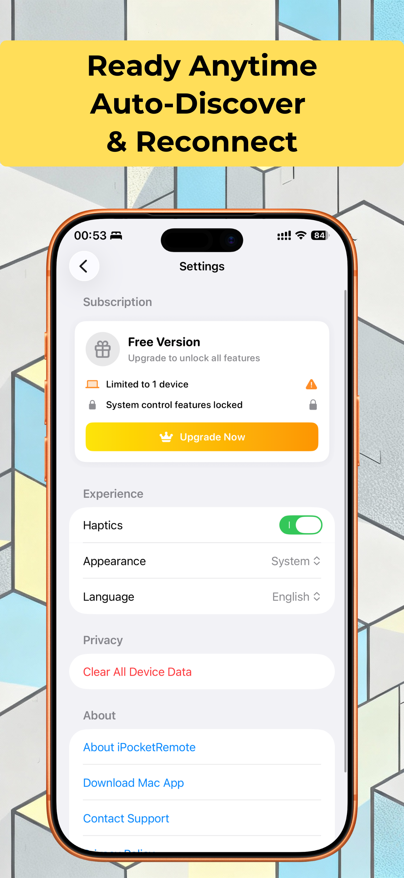 iPocketRemote screenshot 4