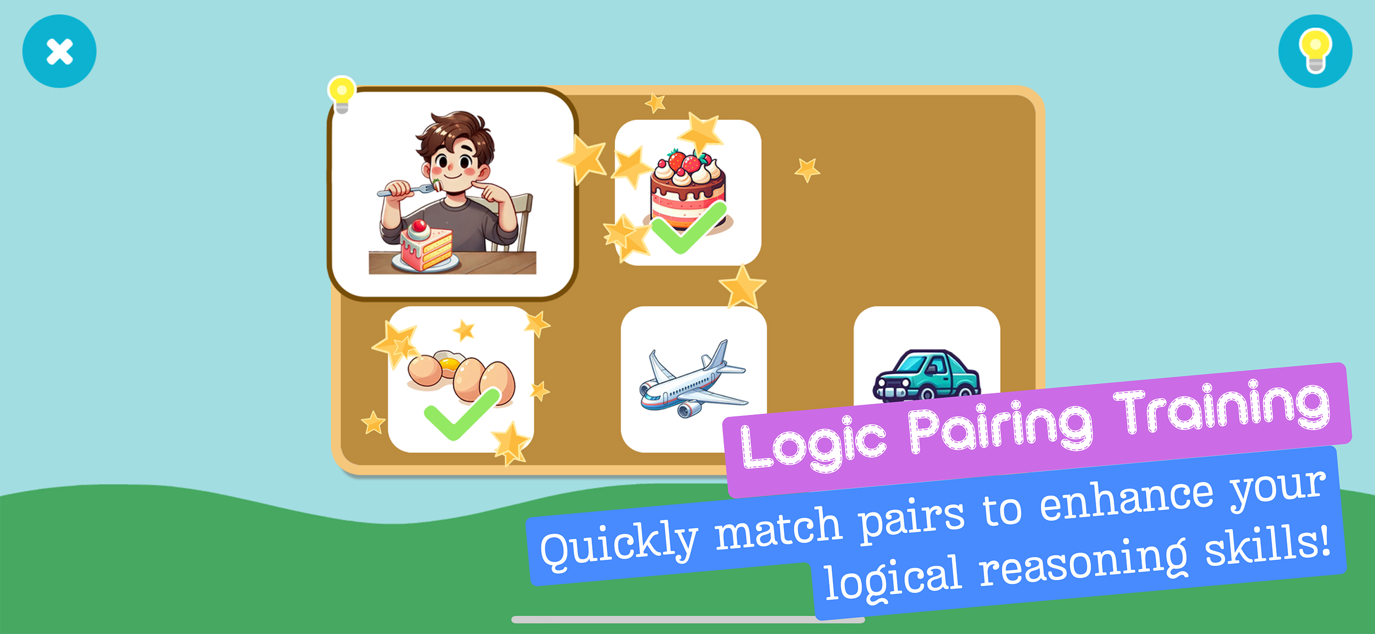 Logic Pairing Training Game