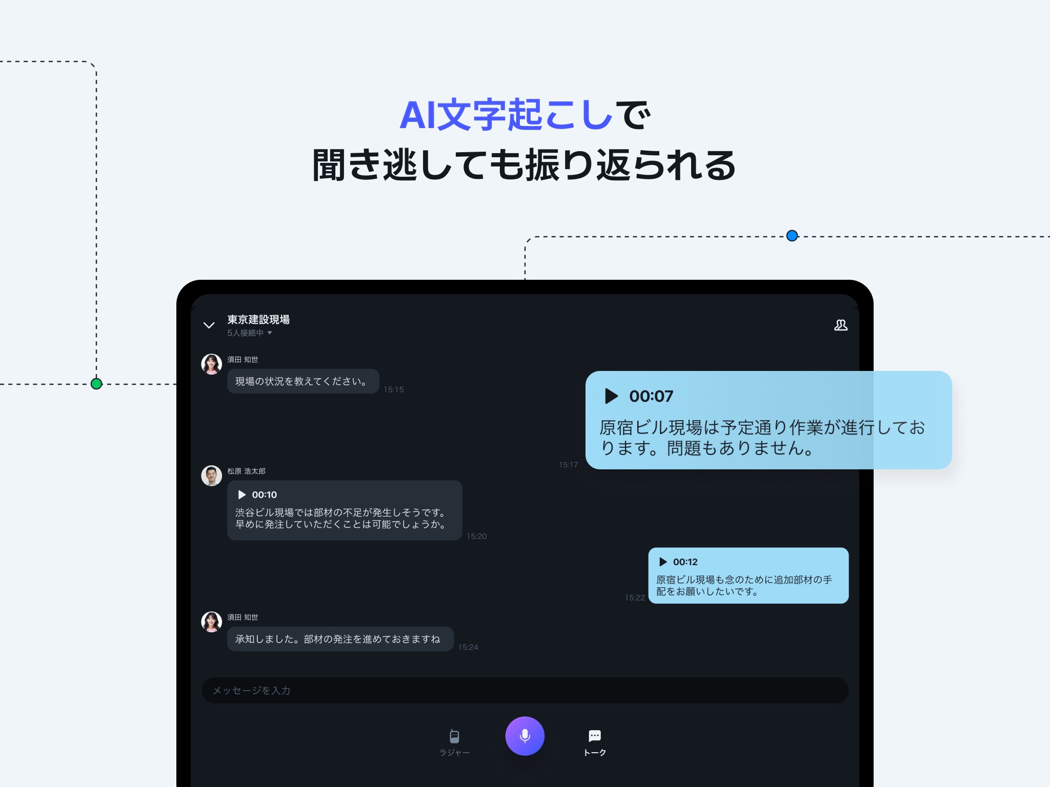 LINE WORKS Roger screenshot 2