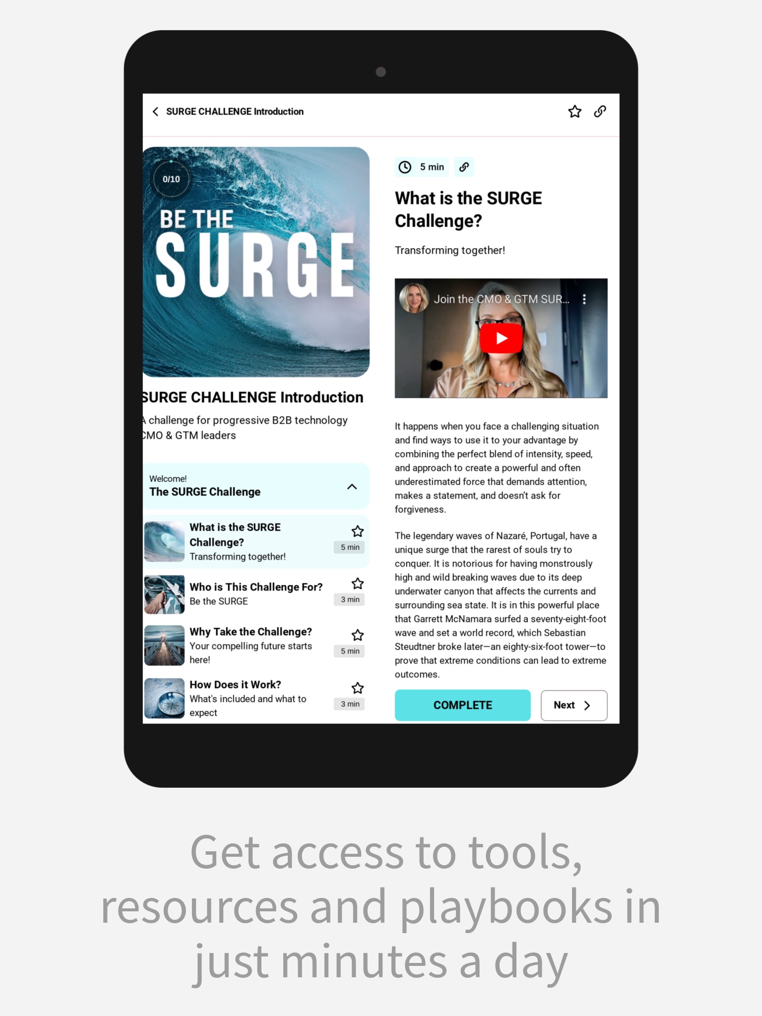 SURGE B2B GTM APP screenshot 3