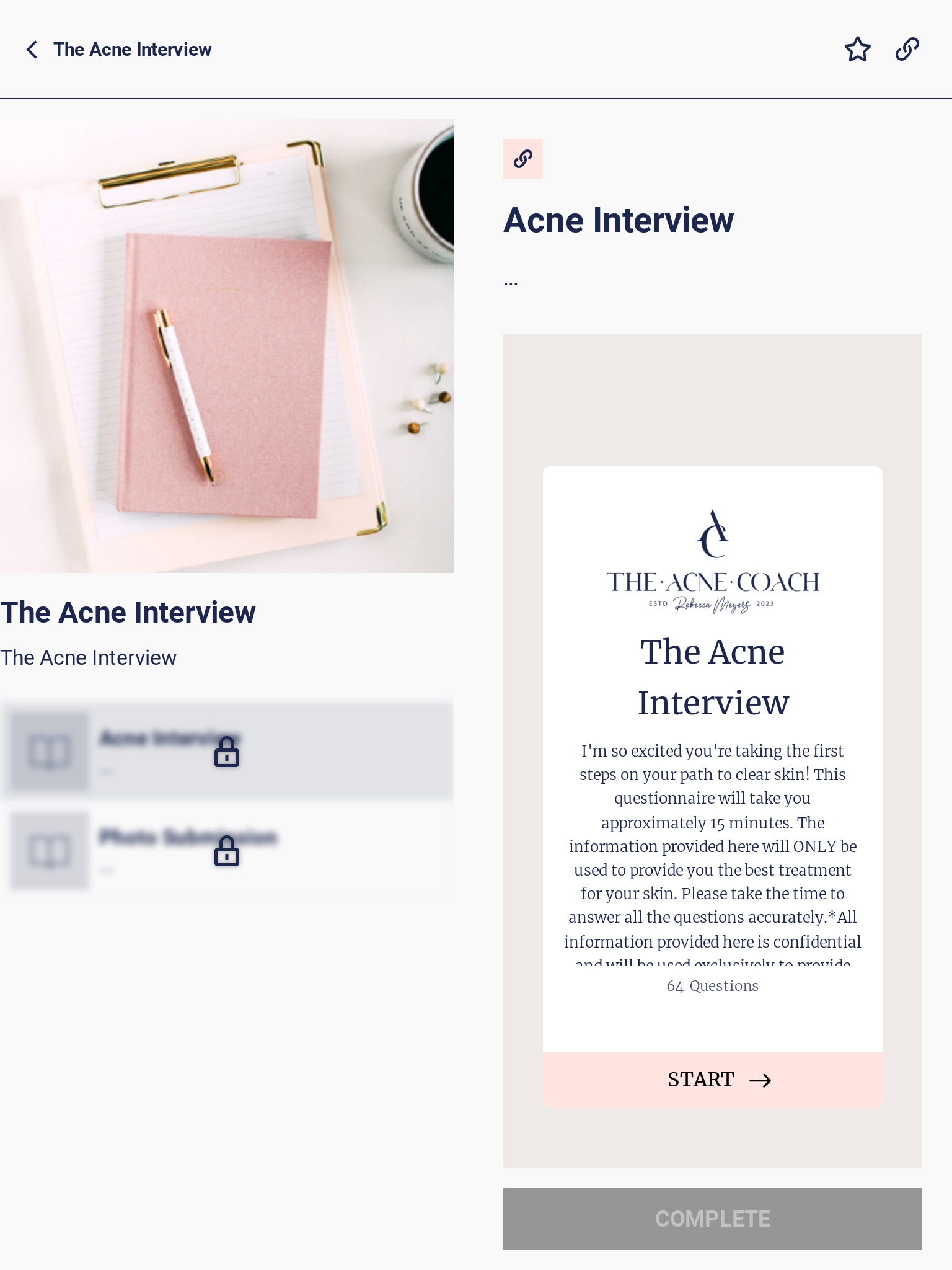 The Acne Coach screenshot 2