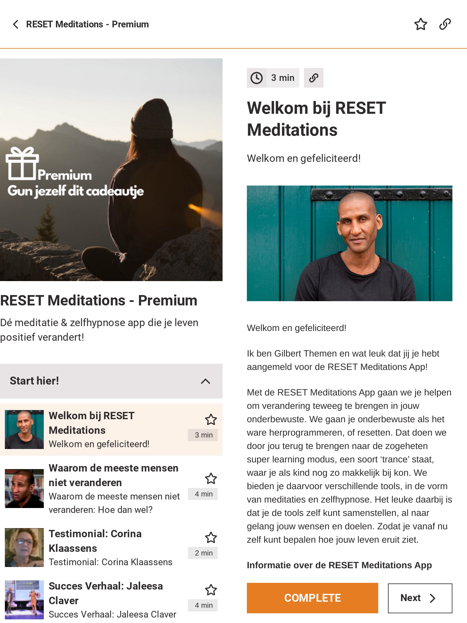 RESET Meditations screenshot 3