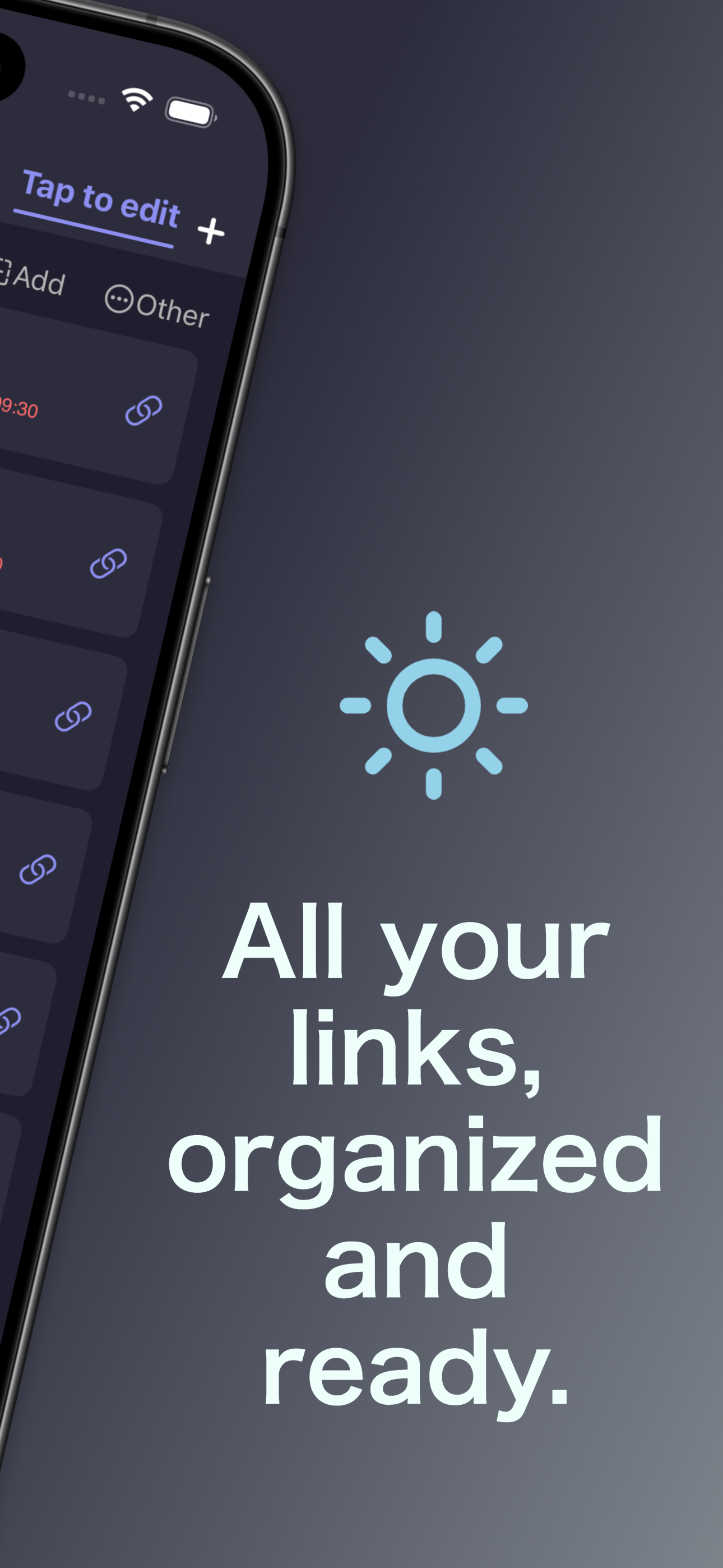 Links+ Screenshot 2